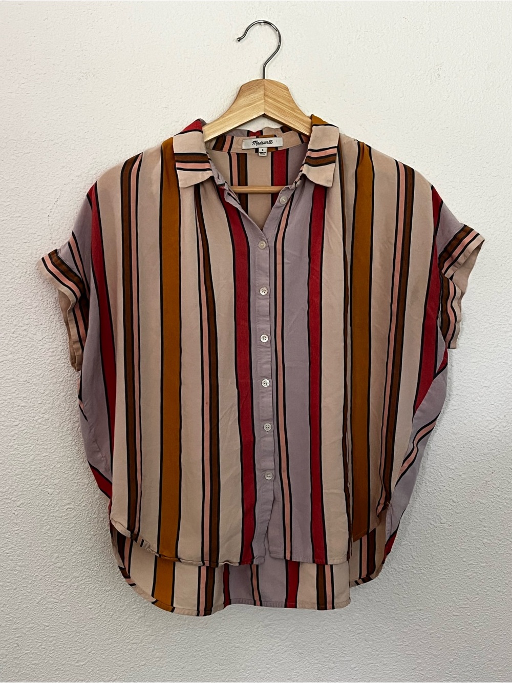 Striped Madewell blouse
